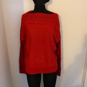 Saint johns bay red sweater